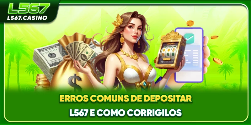 Erros comuns de depositar L567 e como corrigi-los