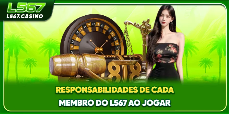 Responsabilidades de cada membro do L567 ao jogar